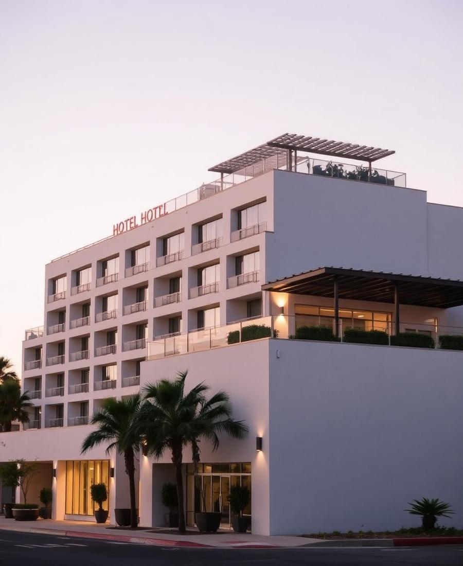 Hospitality commercial construction market in Southern California